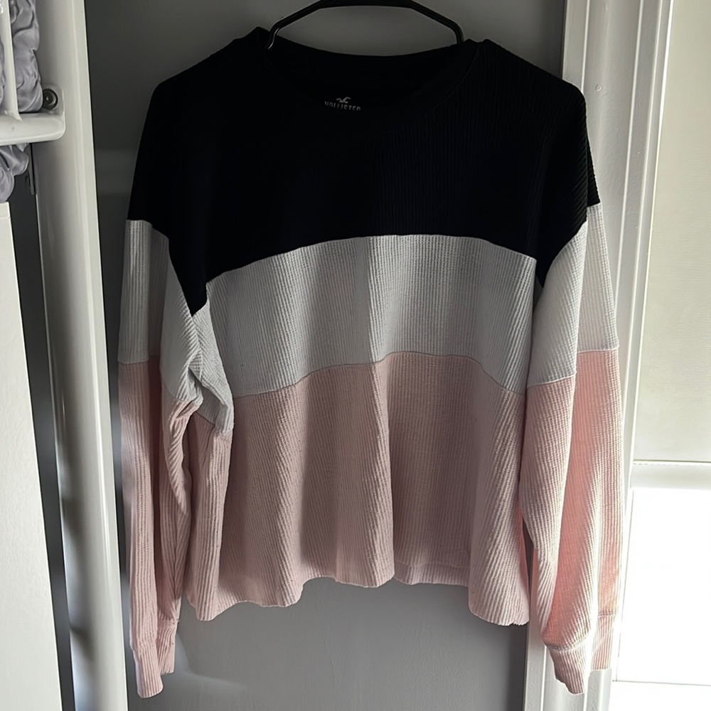 Hollister Striped Long Sleeve Shirt